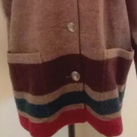 RALPH LAUREN Wool American Indian Blanket Hudson Bay Style Jacket M Made in USA - Picture 5 of 12